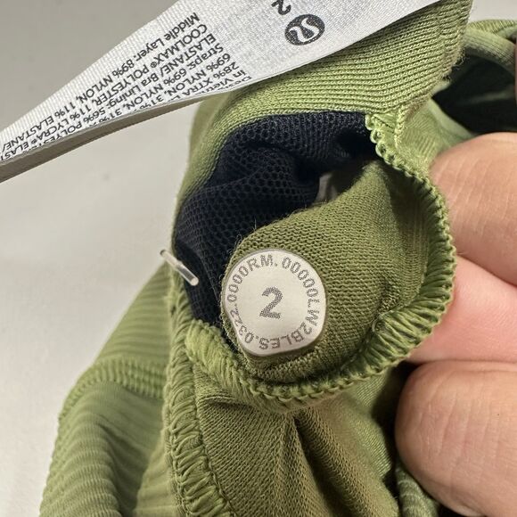 Lululemon Energy Longline Bra Size 2 Ribbed Luxtreme Medium Support B/C Cup NEW - Picture 11 of 14